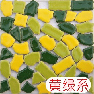 500Gram/Lot,Color choose ceramic free shape mosaic DIY Mosaic lantern Marble mosaic Craft material Kindergarten mosaic art OEM