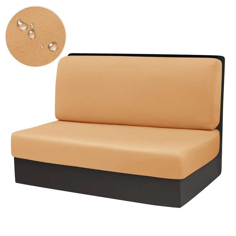 2 teile/satz Jacquard RV Dinette Kissen Abdeckungen strecken Wohnmobil Sofa Sitzbezüge Einstellbare Esszimmer Sitzbezüge Bank Rückenlehne Dekor