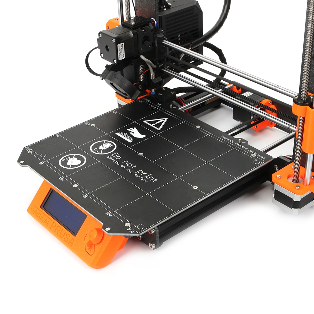 3D Printer Parts Clone I3 MK3 Magnetic Heatbed MK52 24V+MK3 Spring Steel Plate Platform+PEI Sheet for MK3/MK3S Heated Bed Printe