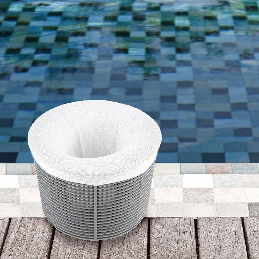 11 stk / pool skimmer sokker finmasket swimmingpool spa forfilter til filtre kurve