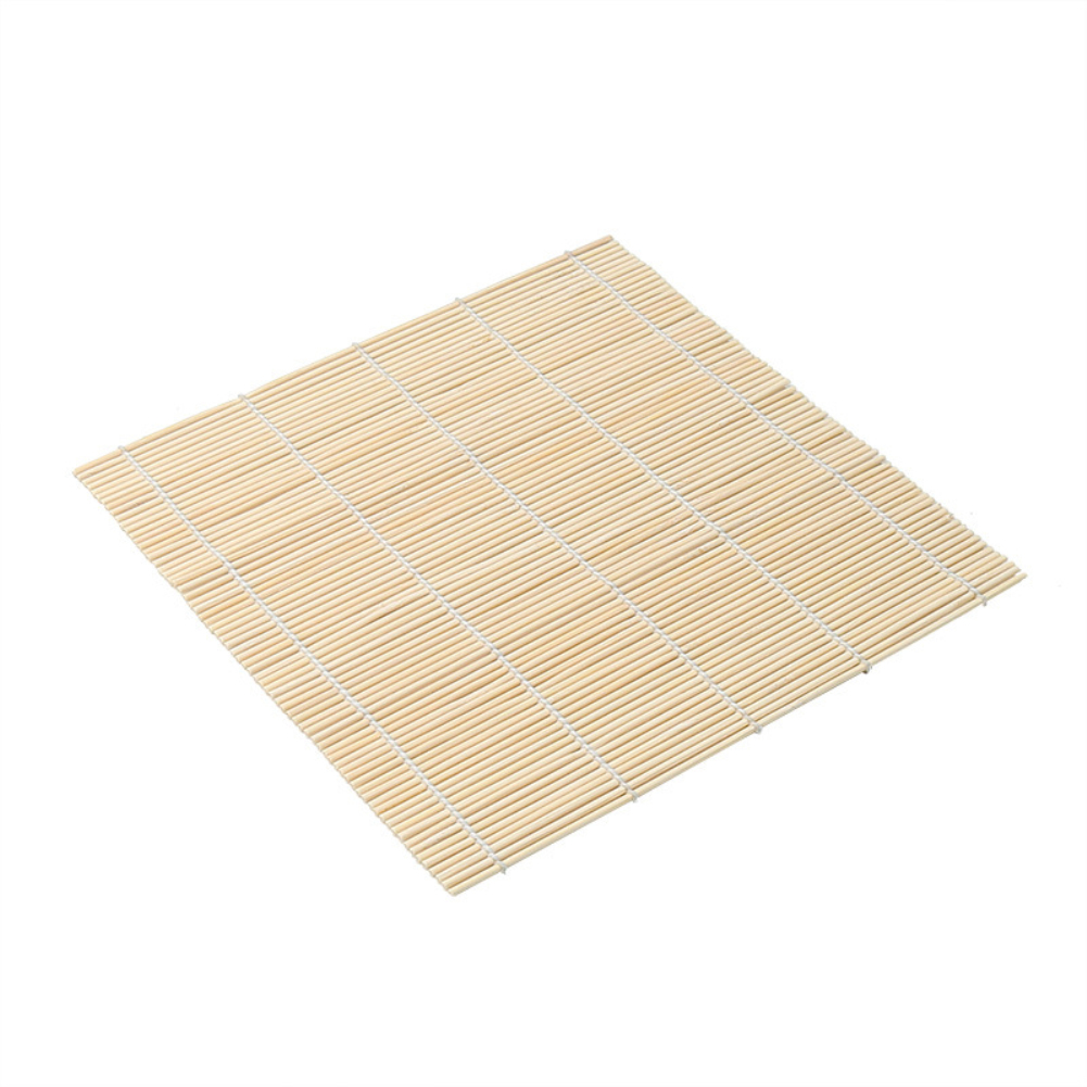 Bambu sushi matta ris boll ris rulle rullmaskin sushi bambu gardin verktyg levererar rulle kök verktyg diy tillbehör: 01