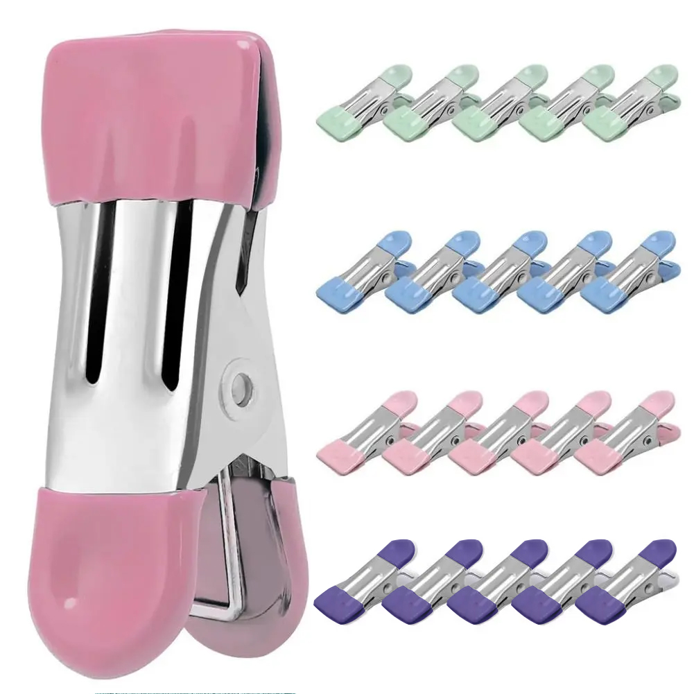 ​ Edelstahl Wäscheklammern Wäsche Wäscheklammern Mit Haken Hosen Kleiderbügel Tragbare Hängende Kleidung Clips Schrank Kleidung Organizer