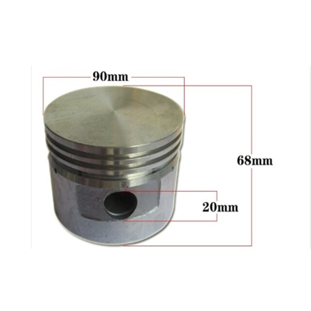 42/47/48/51/65/80/90mm piston for direct driven air compressor, belt driven air compressor. compressor pistons.: 90mm