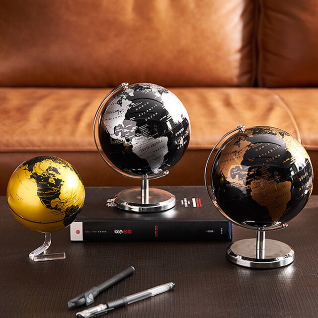 Globo terráqueo para la Oficina y el hogar, mapa de constelación de mesa, adornos de escritorio para habitación de niños, accesorios de decoración del hogar,