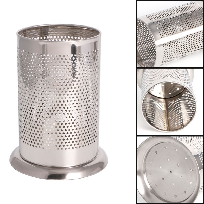 Soporte de cubiertos colgante de acero inoxidable, escurridor, cuchara, tenedor, palillos, cesta de almacenamiento, estante, accesorios de cocina, organizador de herramientas