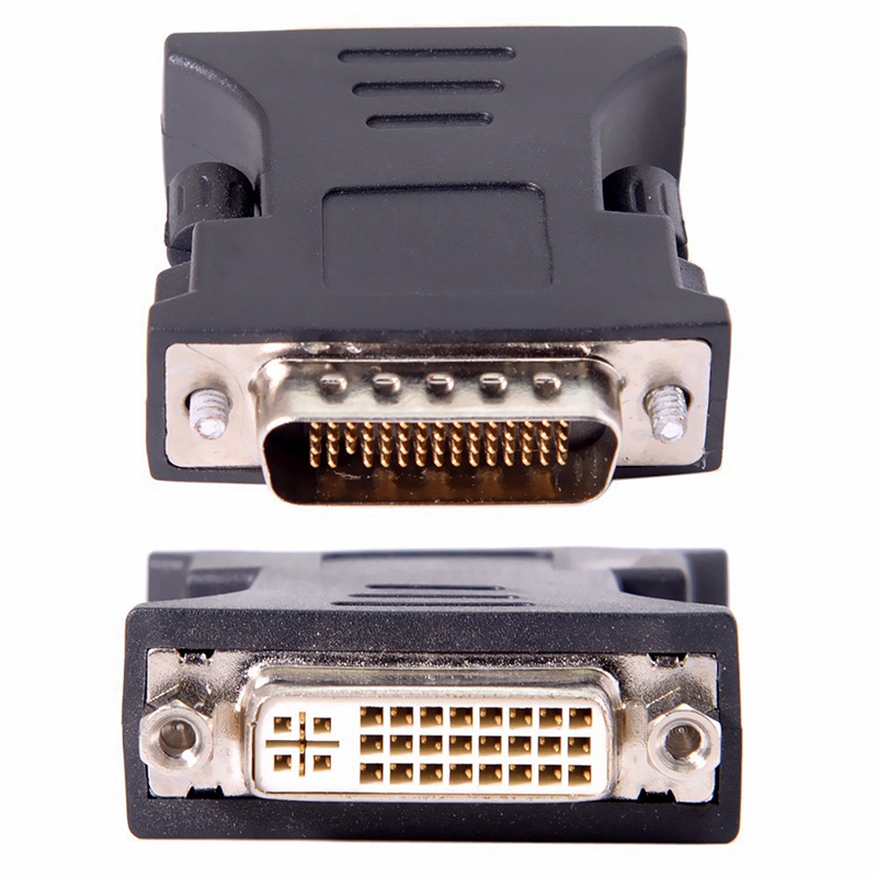 DMS-59Pin Male to 15Pin Extension Adapter for PC VGA RGB Female Card & Lfh 24 + 5 Dms-59Pin Male to Dvi Female Extension Adapter