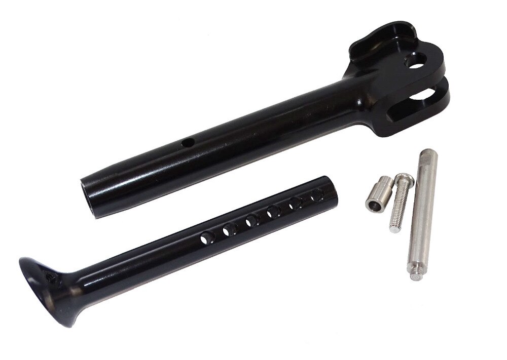 Moto En Aluminium Réglable Béquille Pied Côté Support Pour Yamaha MT-09 FZ-09 FJ-09 MT09 FZ09 FJ09