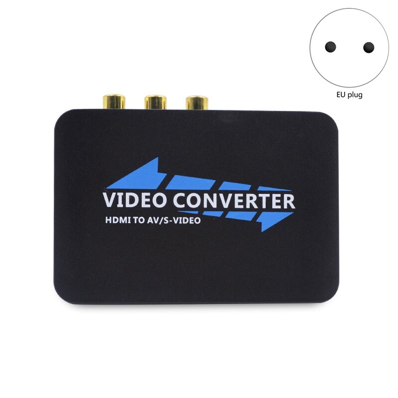 HDMI to AV/S-Video Cnverter Computer to Monitor Power Amplifier HDMI Converter to AV S-Video HDMI Adapter