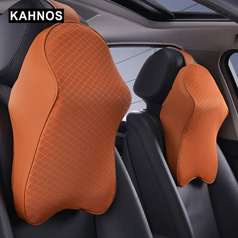 3D Memory Foam Head Rest Verstelbare Car Seat Hoofdsteun Kussen Voor De Hals Rest Taille Terug Ondersteuning Auto Accessoires