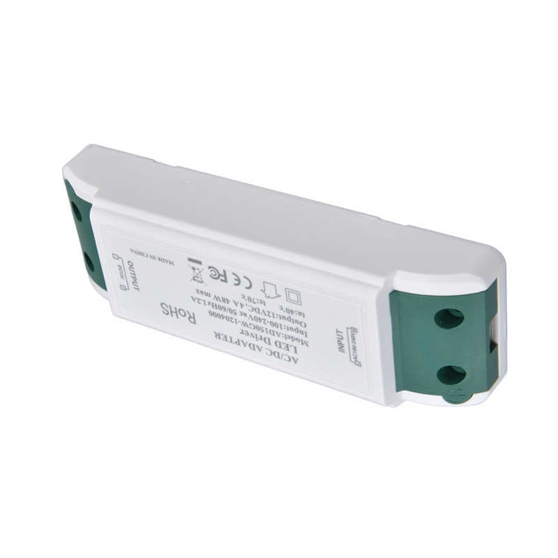 LED Power Transformer DC 12V LED Driver with Insulating Protective Covers for DIY Lamps