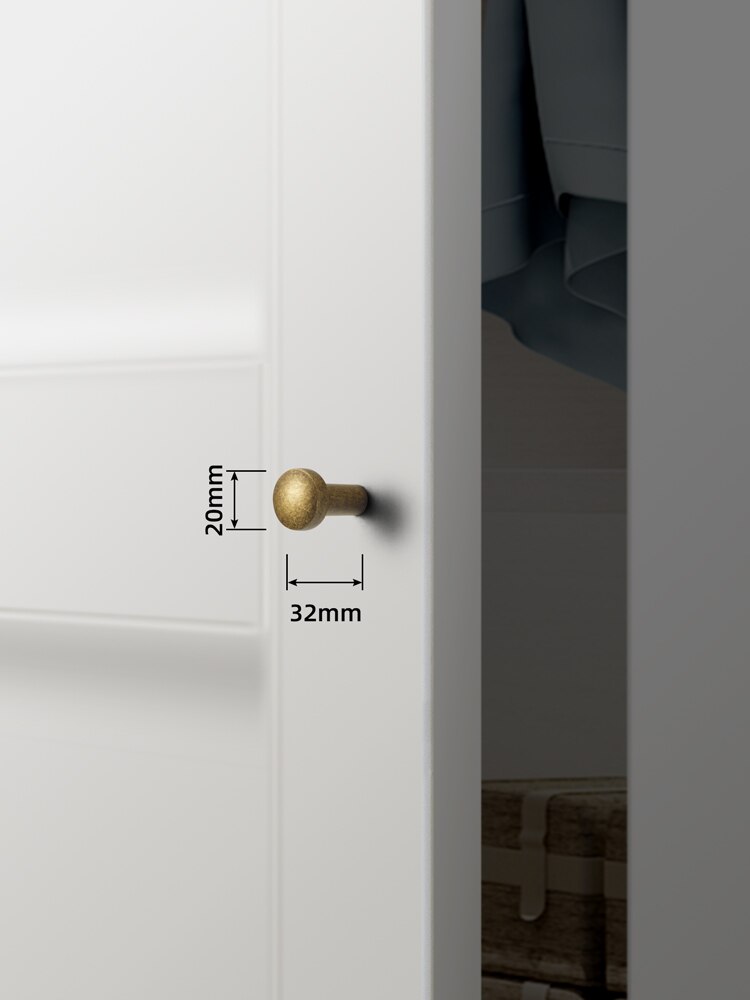 Gold Drawer Knobs Black Affordable Luxury Cabinet Handle Leather Cupboard Door Handle Cabinet Handles for Furniture Hardware: RB