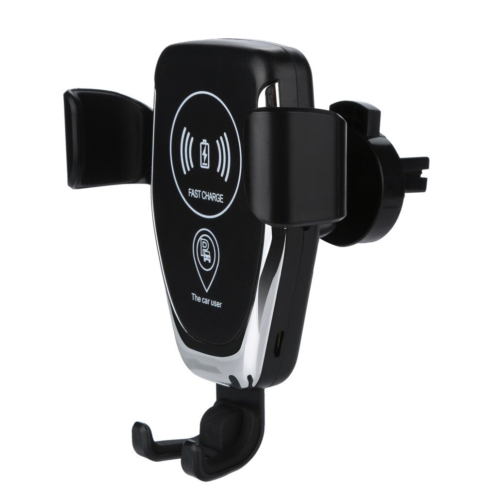 Wireless Charger In Car Mount Charging Holder Stand Bracket With Parking Positioning Chargers Chargeur de voiture Smartphone