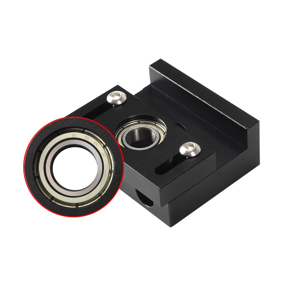 Versie Verstelbare Aluminium Z-As Lood Schroef Top Mount Voor Tornado CR-10 ENDER-3 Ender-3 Pro Metalen Z-rod Bearing Houder