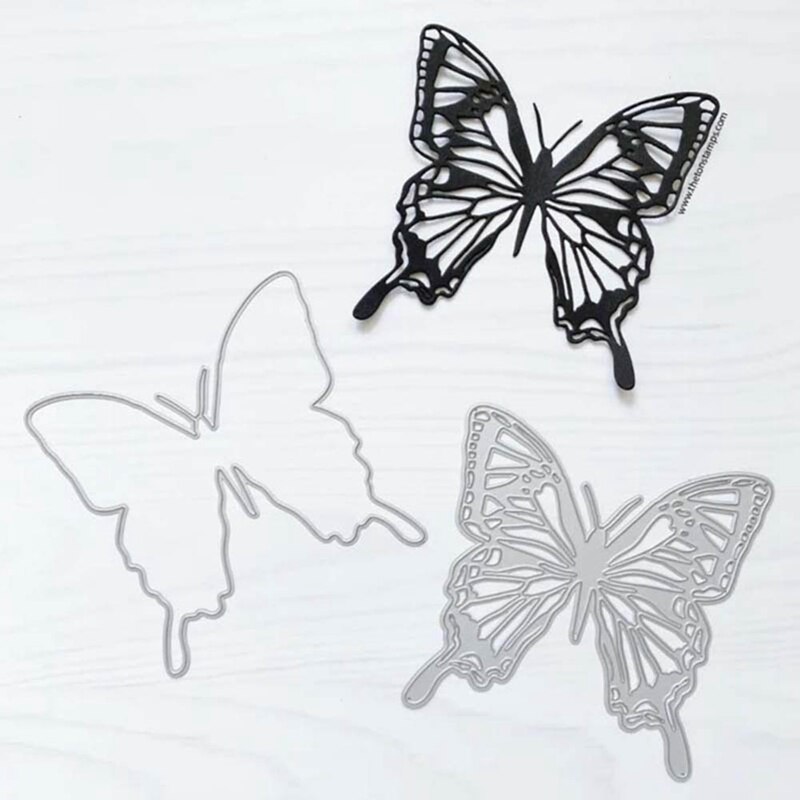 Lace butterfly Metal Cutting Dies Scrapbooking For wedding Card Making DIY Embossing Cuts Craft Pattern