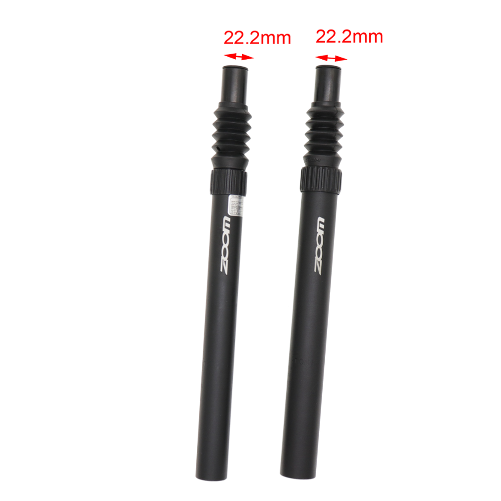 Zoom suspension amortisseur tige de selle vtt vélo tube vélo de route tige de selle 25.4 27.2 28.6 30.9 350mm vélo tige de selle de vélo