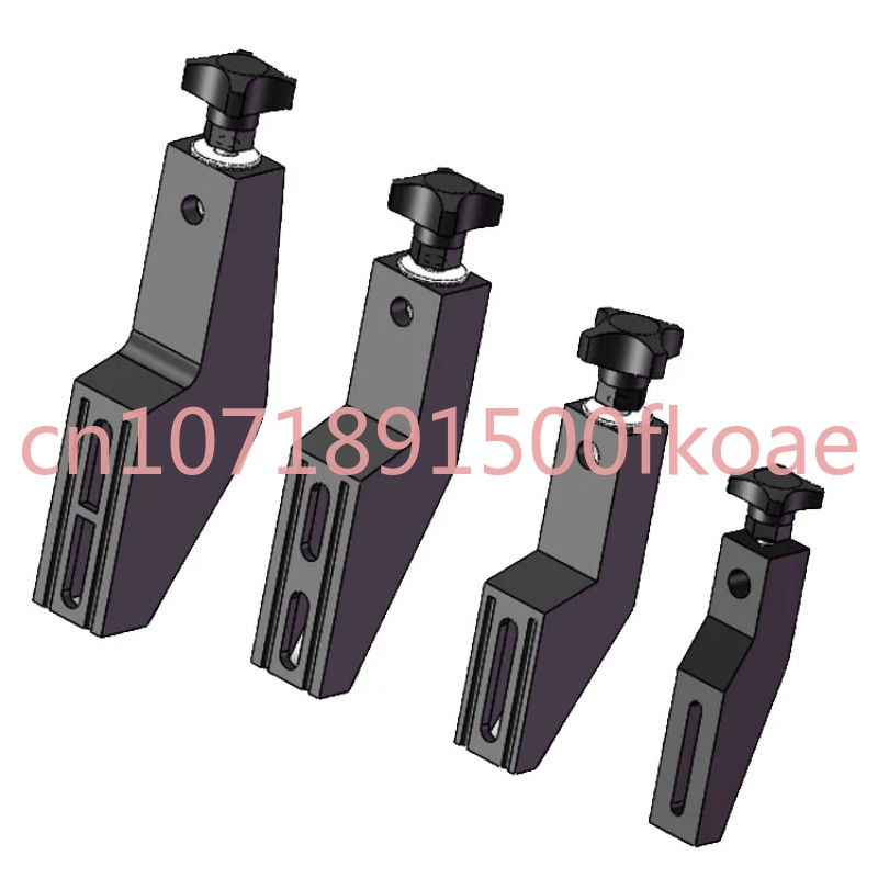 Assembly Line Conveyor Accessories Guardrail Bracket Round Monorail Clamp/square Monorail Clamp/double Rail Clamp
