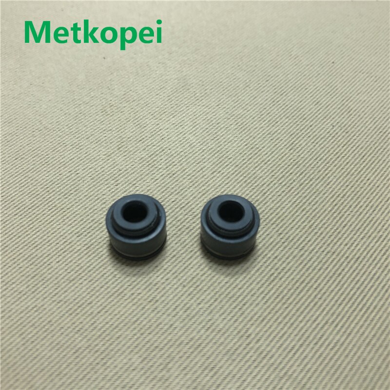 motorcycle CG150 5.5mm engine valve stem with oil seal and valve intake exhaust stem guide duct for Honda 150cc CG150