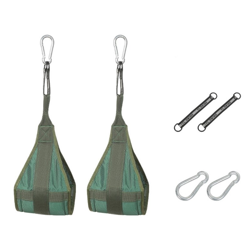 Pull Up Bar Hanging Leg Raiser Fitness with D-ring Steel Quick Connectors, Arm Padding for Abdominal Training Equipment