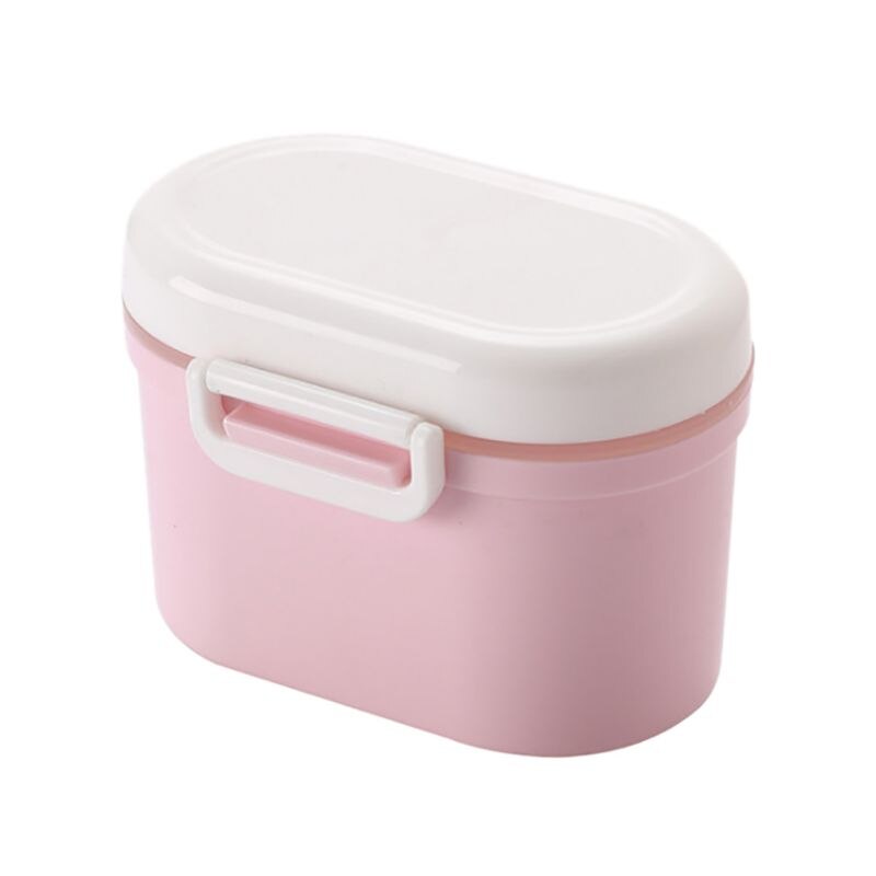 Babymad opbevaring spædbørn box mælkepulver organizer opbevaringsbeholder udendørs dispenser opbevaring