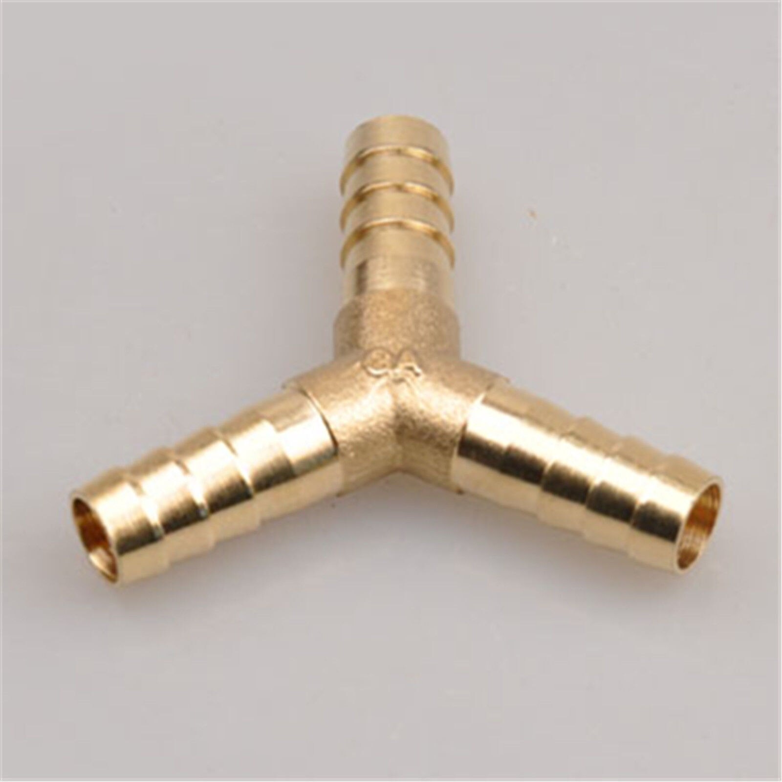 2Pcs,10mm,Copper Y Connector Tube,Hose Connection,Lab Tee Adapter