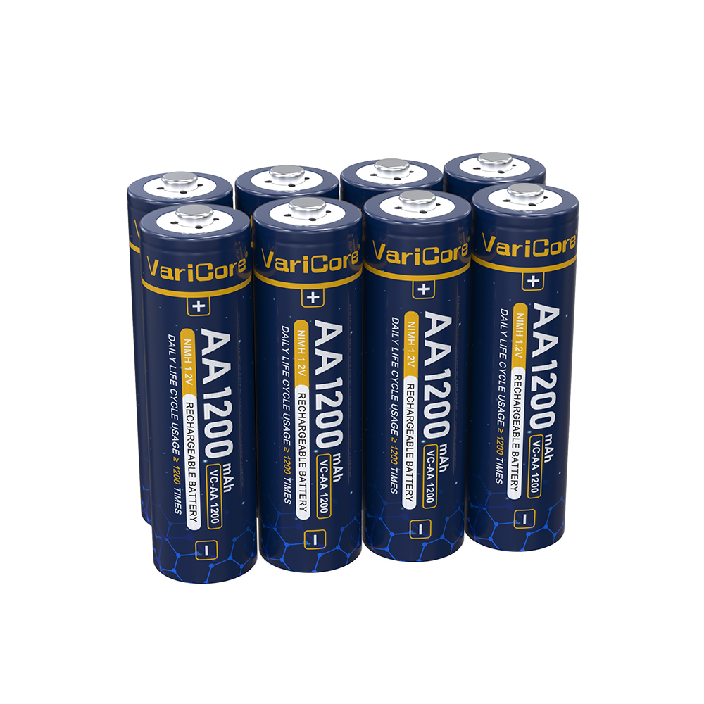 VariCore AA 1200mAh 1.2V Akumulatory Ni-MH Wysokiej Pojemności robić Aparatów Cyfrowych/Zabawek RC/Latarek Długa Żywotność Ekologiczne