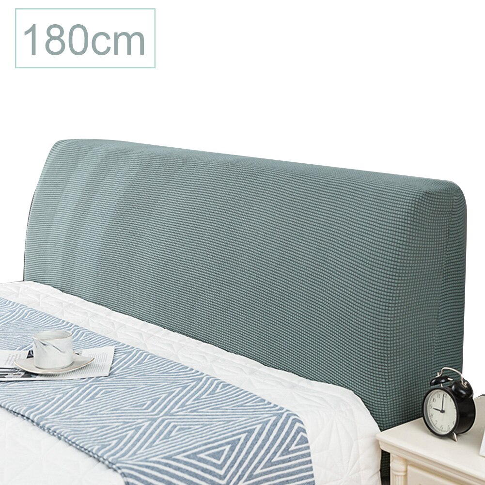 Nordisk stil elastisk solid stretch soveværelse indretning sengegavl betræk blødt ryglæn moderne støvtæt beskytter jacquard hotel hjem