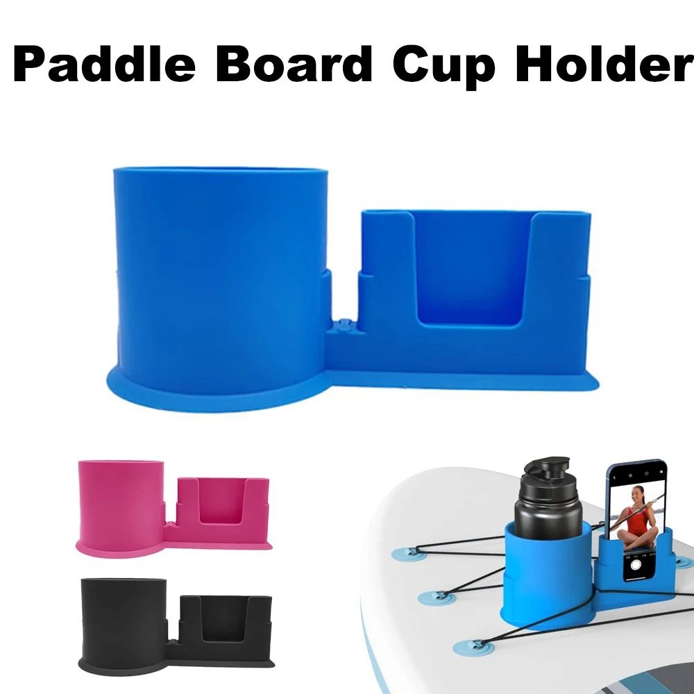 PVC Paddle Board Cup Holder, criativo Kayak Drink Holder, Multi-Funcional Porta-copos, Novo