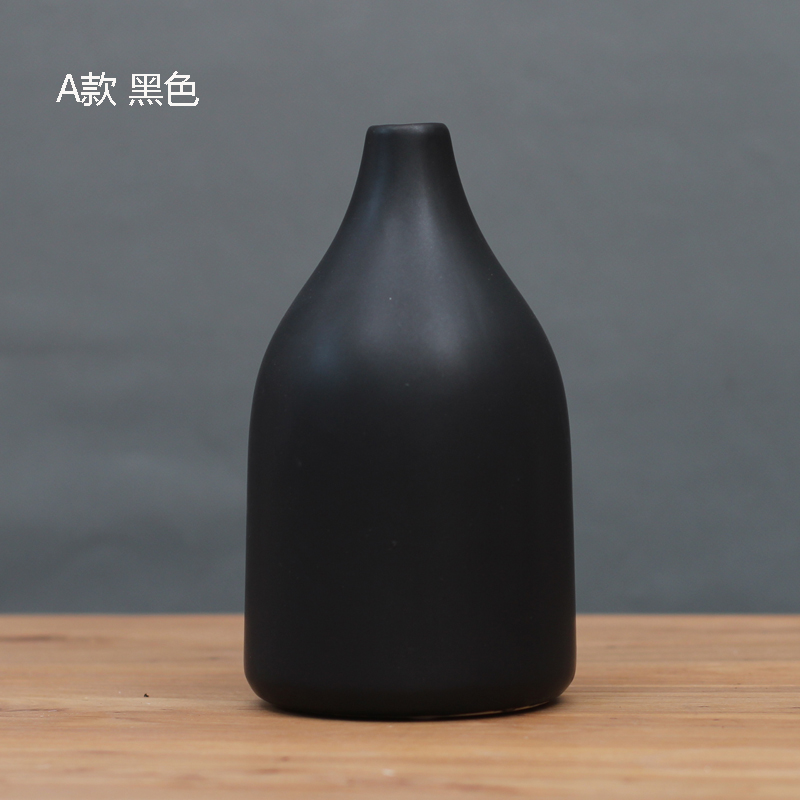 Japanse zen keramische vaas moderne persoonlijkheid eenvoudig chinees huis antieke tv-kast decoratie ornamenten vaas 31: Kleur 3