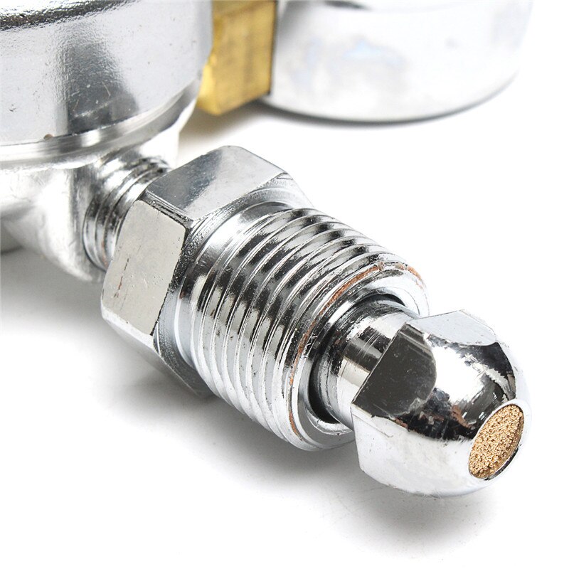 AR Reducer Pressure Gas Flowmeter 15mpa Argon CO2 Pressure Gas Flow Meter Regulator Welding Gauge
