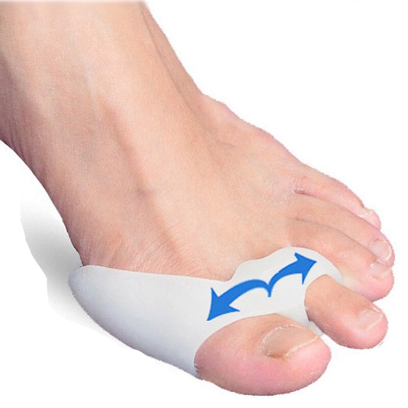 1pair=2pcs Genuine Special Hallux Valgus Bicyclic Thumb Orthopedic Braces Toe Corrector Daily Silicone Toe Big Bone Bunion: 1pair style 3