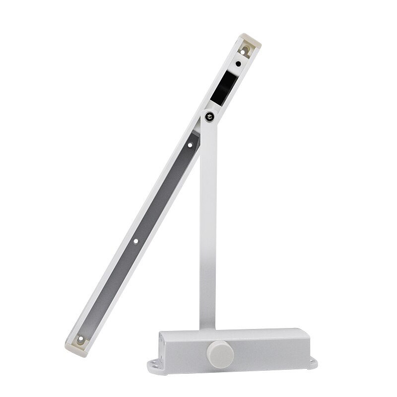 Marie4403H Aluminium Deurdranger Hydraulische Automatische Stille Sluiten Deur Non-Positionering Kantoor Residentiële For40-65kg Deur: White
