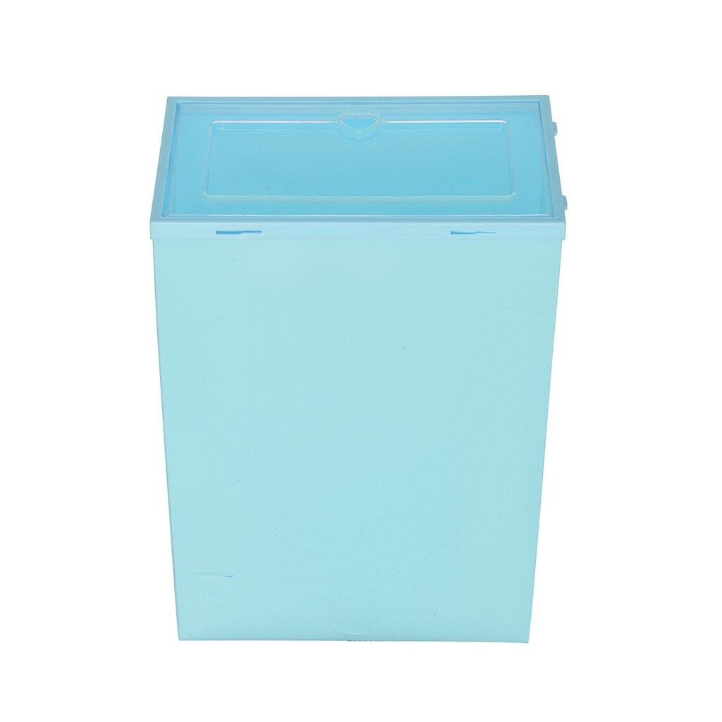 1PC Foldable Clear Shoes Storage Box Plastic Stackable Shoe Organizer home storage box#25