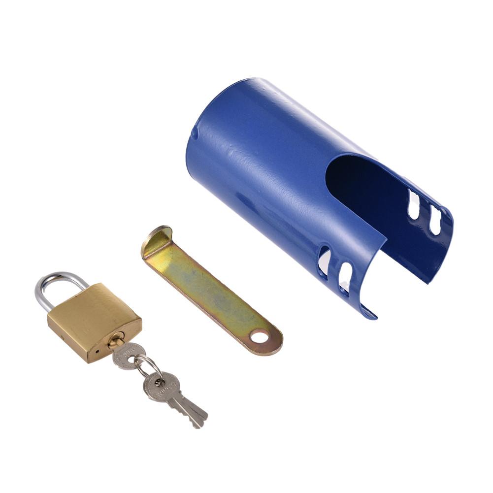 Candado antirrobo para grifo de agua, bloqueo de interruptor de agua, cerradura protectora multifunción para patio y exteriores: 02