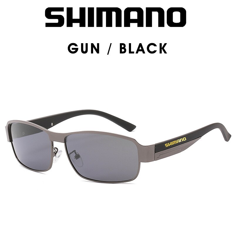 Shimano HD Polarized UV 400 Men's Fishing Sunglasses Male Cool Driving Sun Glasses Fishing Eyewear Gafas De Sol Shades