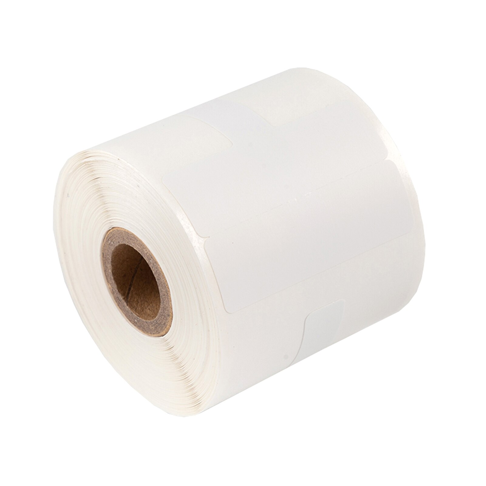 Aibecy 130sheets/roll T-Shape Cable Label Paper Self-Adhesive Jewelry Label Paper Thermal Printing Paper for Thermal Printers
