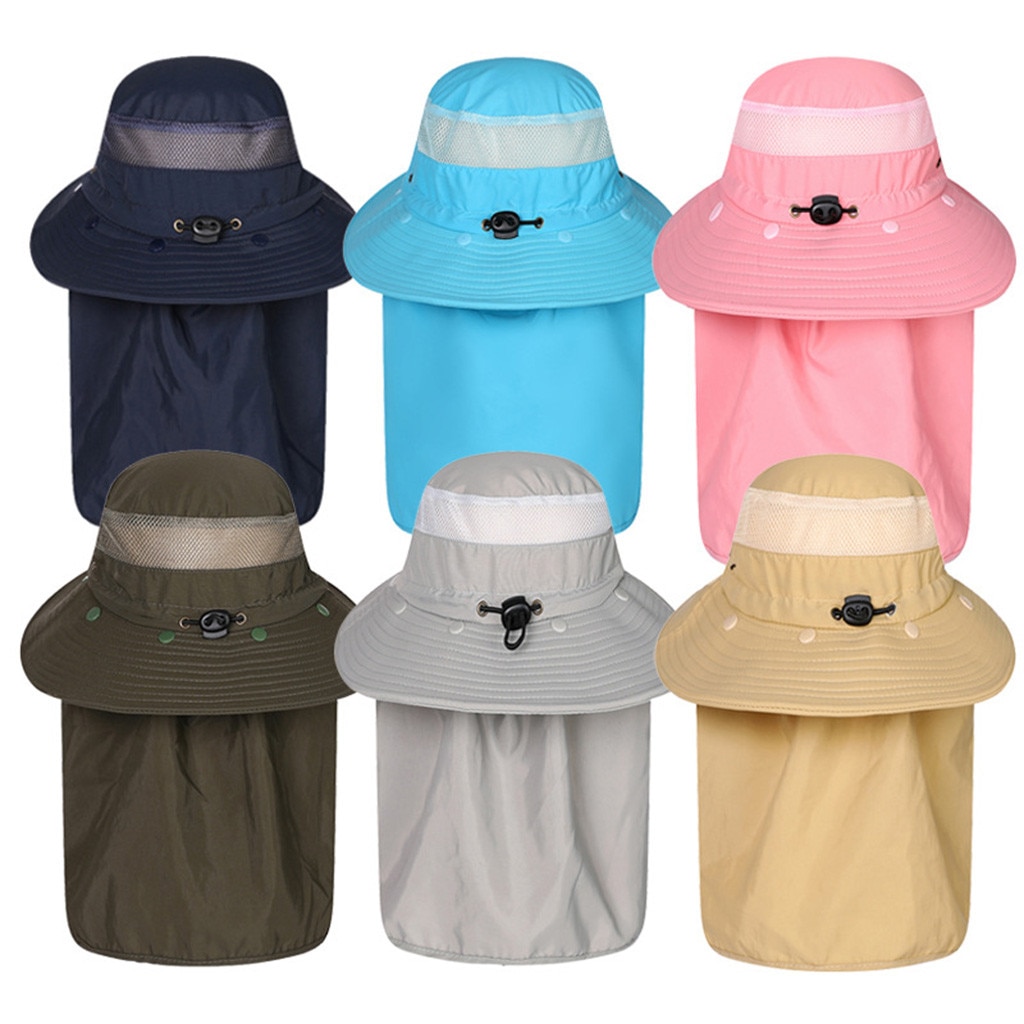 Zonnebrandcrème Vissen Suns Anti Uv Bescherming Gezicht Hals Flap Zon CapHeadband Zon Regen Hoed Cap Vissen Wandelen