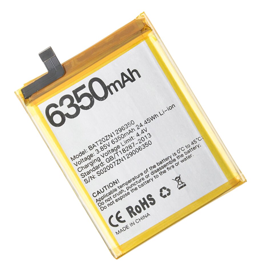DOOGEE – batterie de téléphone portable 6350mAh pour S96/S96 Pro/S96Pro