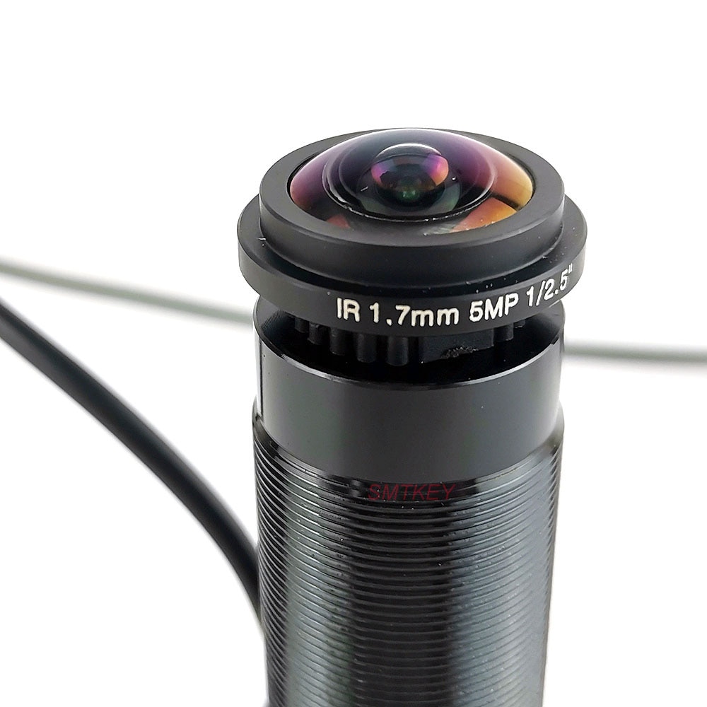 Smtkey wide view fish eye linse dørkamera 800 tvl farge videokamera analogt cvbs sikkerhet cctv kamera