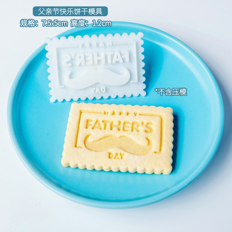 Felice festa del papà stampi per biscotti Papa lettera biscotto fondente glassa biscotti stampi da taglio fai da te papà Festival regali strumenti di cottura: E2261