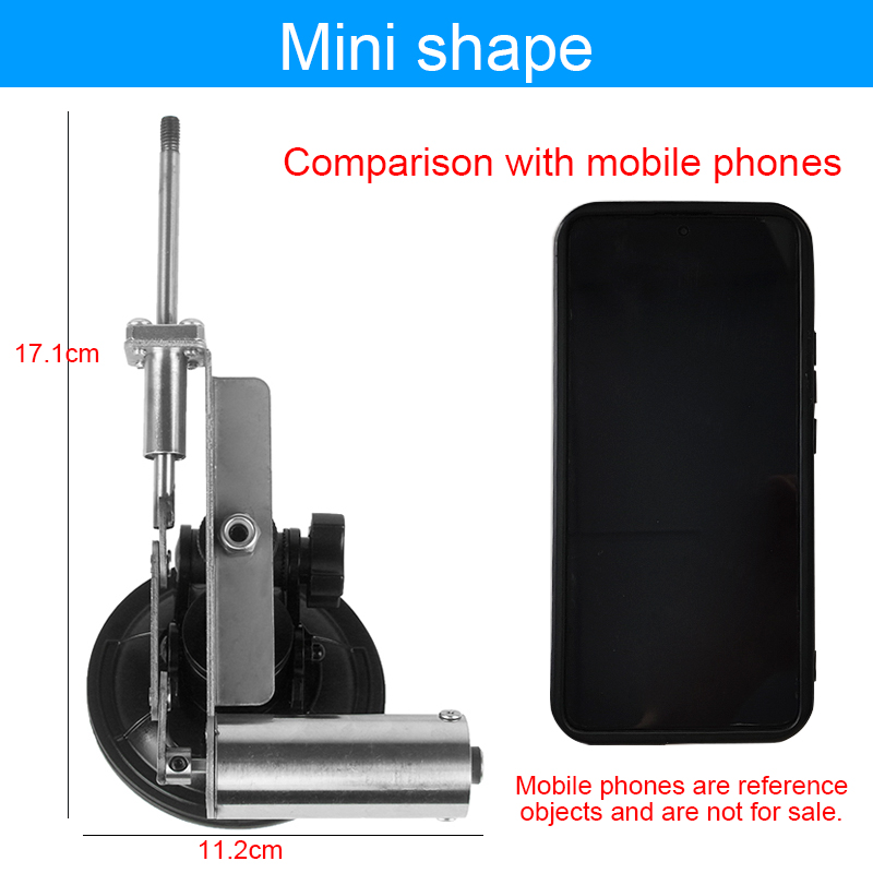 39mm/45mm Stroke Telescopic Linear Actuator With 60mm Suction Cup Mini DC Reciprocating Mechanism Motor 100V-240V 30~350RPM