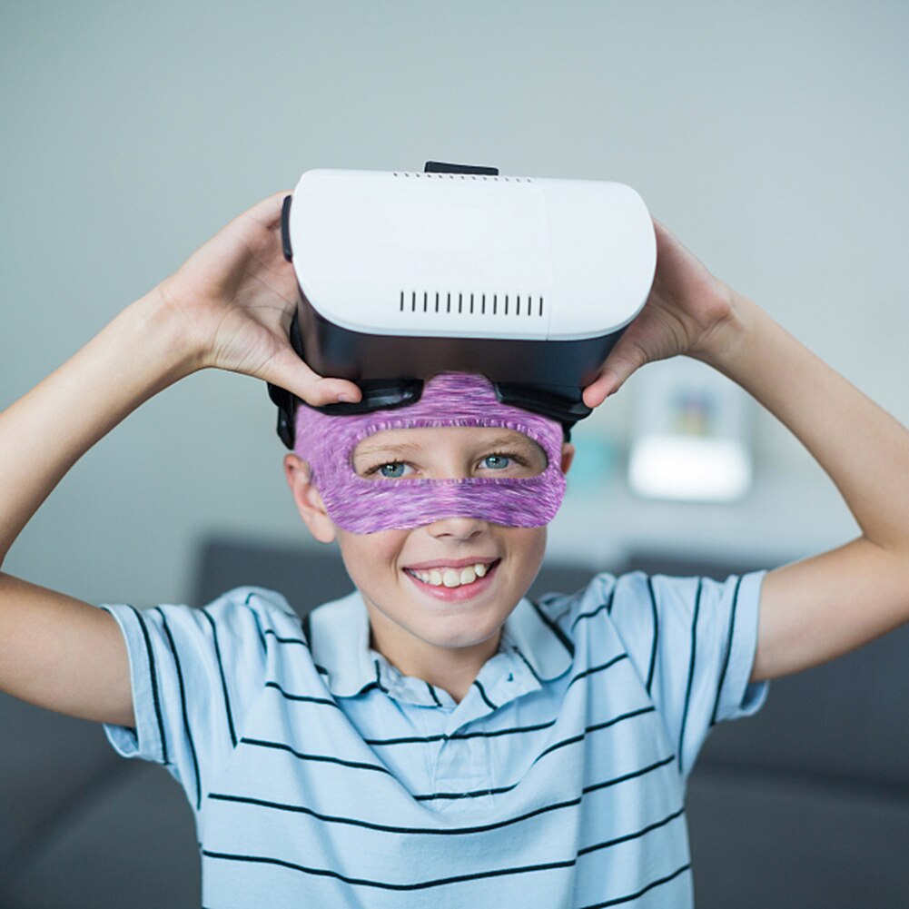 Cubierta de máscara de ojos para Oculus Quest 2, accesorios para gafas VR transpirables, banda para el sudor, auriculares de realidad Virtual para Quest 2 HTC Vive, 2 uds.
