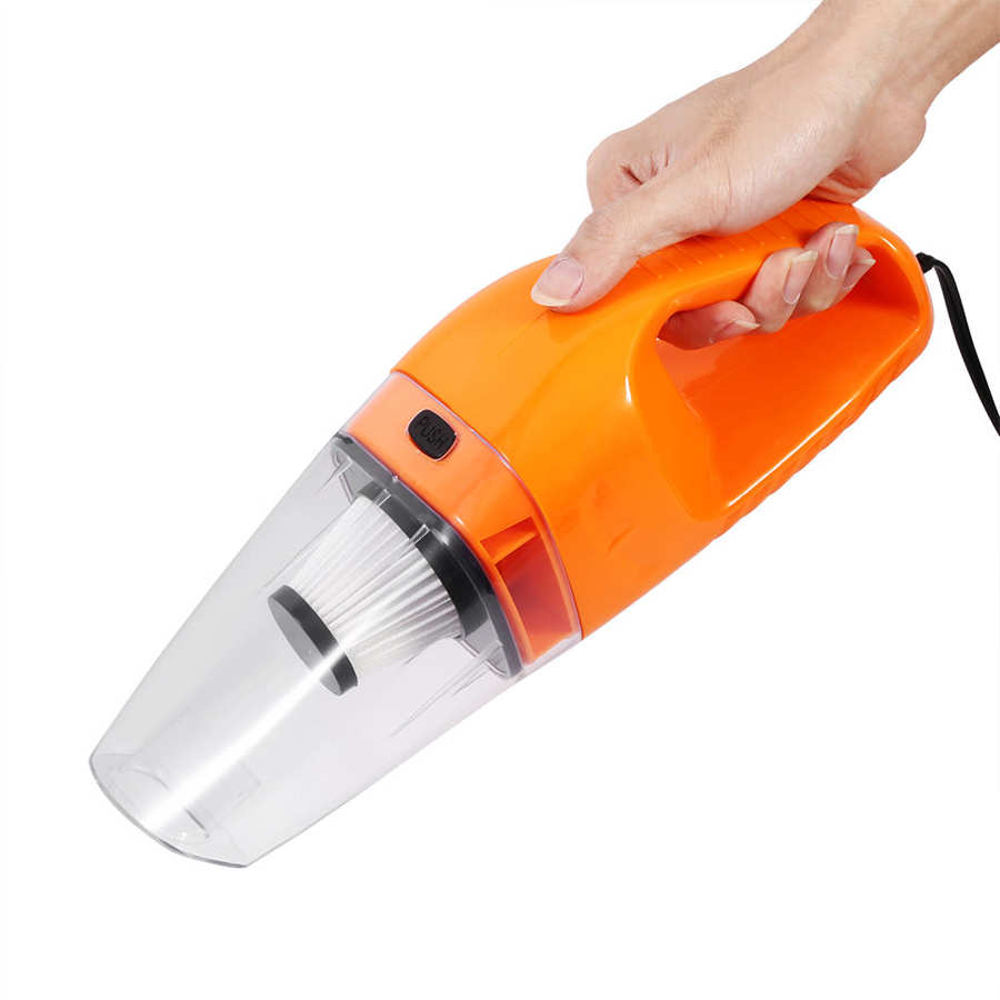 Hand Push Sweepers 3 Colors Useful 12V 120W Portable Handheld Wet & Dry Auto Car Vacuum Cleaner With 5m Cable Hand Push