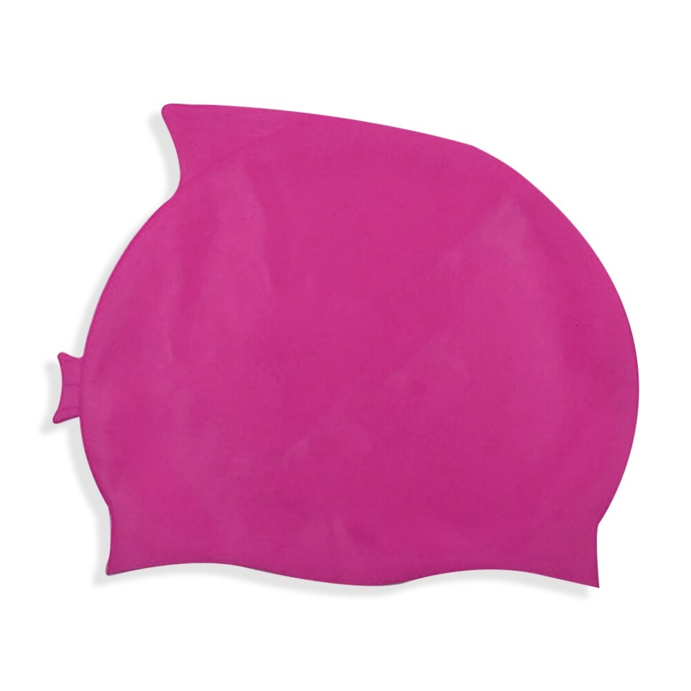 Pure Silicone Ear Protection Swimming Cap Children's Swimming Pool Cap Swimming Cap: RZ
