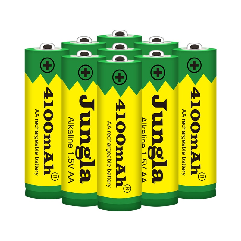 Pilas AA recargables para juguetes de linterna, 2-20 piezas, 1,5 V, AA, 4100mah, reloj, reproductor de MP3, baterías de repuesto,