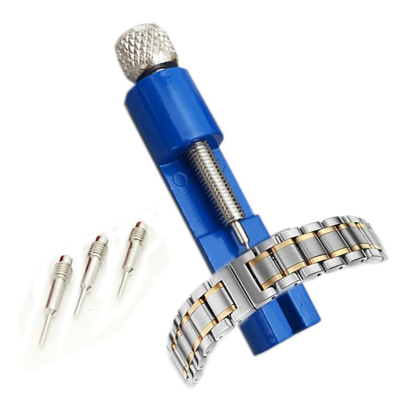 LNRRABC Link Pin Adjustable Watch Band Remover 4pcs/Set Bracelet Strap Practical Metal Kits Repair Tool watch tools