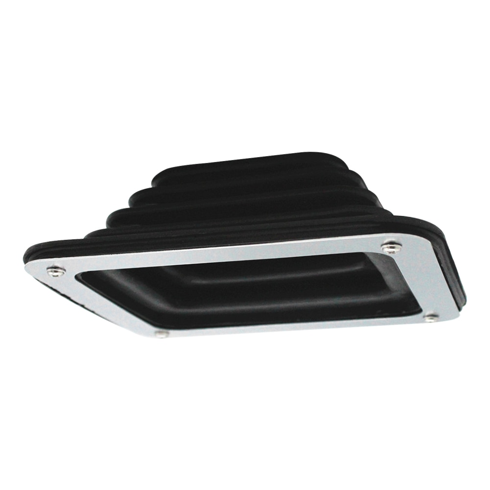 Rubber Shifter Boot Installa Remove Convenient Simple with Chrome Plate 5 5/8in x 6 3/4in Manual Automatic 350