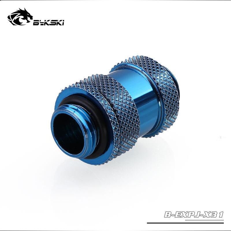 BYKSKI G1/4&quot; Male to Male Rotary Connectors / Extender (22-31mm) use for GPU card Cross Fire connect SLI Fitting