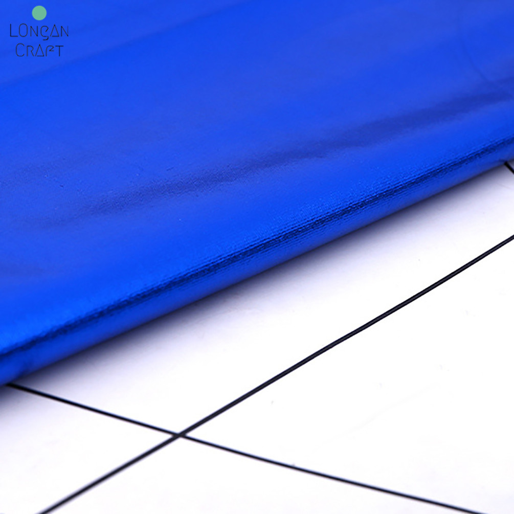 150cm*50cm stretch glänsande guld bronzing spandex tyg material pu läder tyg för diy scen cosplay kostym klänning