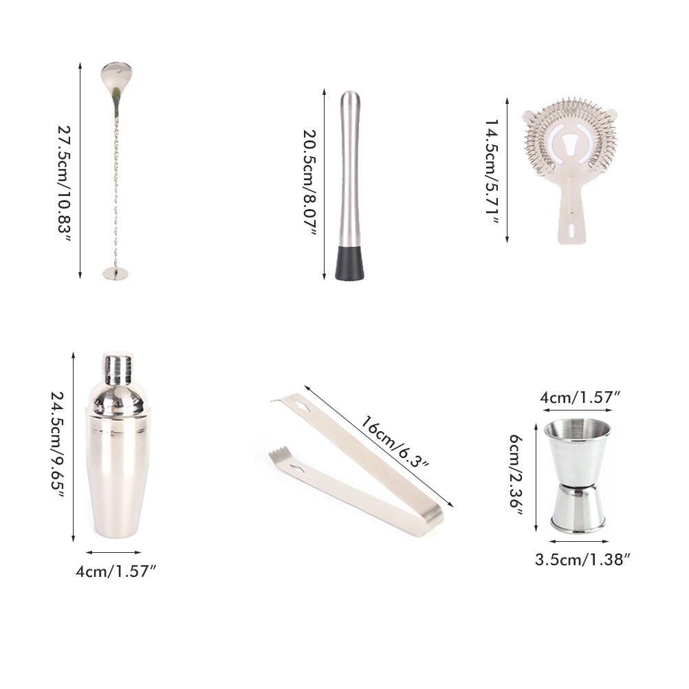 10 stücke 550ml Edelstahl Bar Cocktail Shaker einstellen Rührgerät Trinken Barmann Browser Bausatz Riegel Barware Werkzeuge Mit Holz Gestell