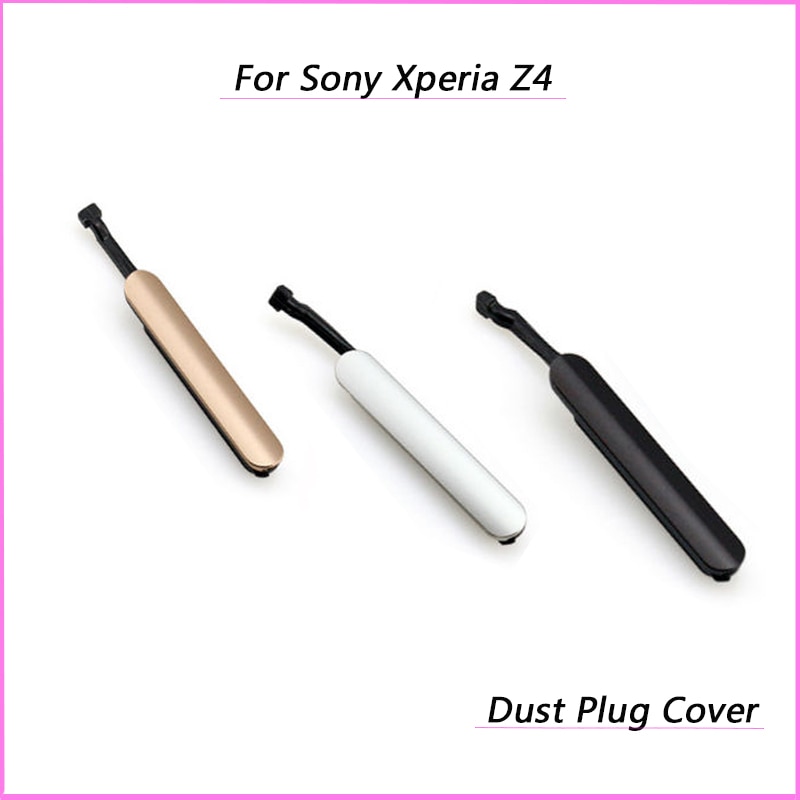 Nieuw Voor Sony Xperia Z4 Z3 + Dual Enkele E6533 E6553 Stofkap Plug Micro Sd Sim Card Poort Slot blok Cover